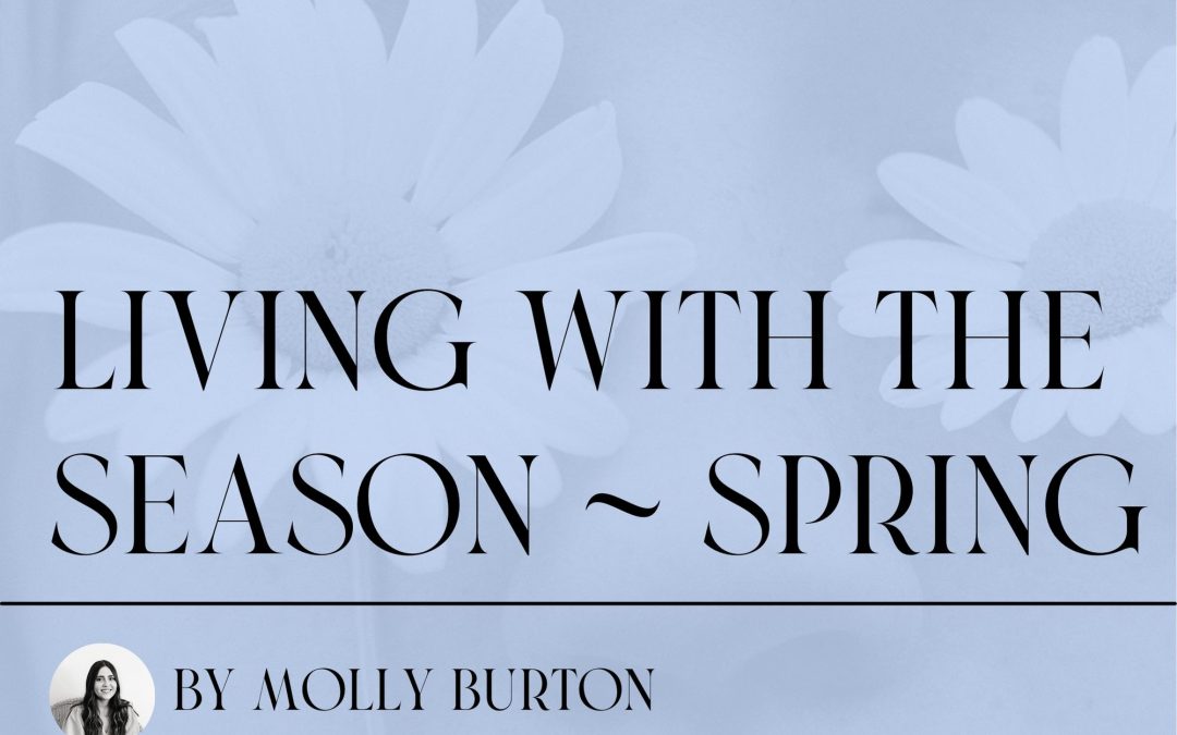 How to live with the season of Spring ~